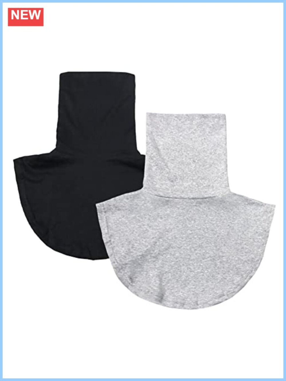 Turtleneck Dickey False Collar Cotton Spandex Layering Top